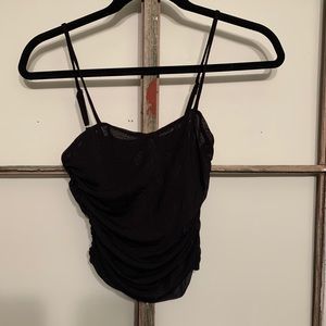 Trendy black top!!!